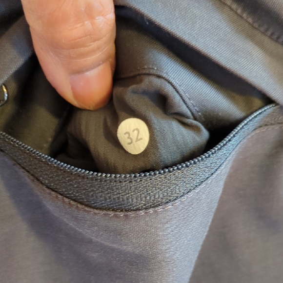 Lululemon Athletica Blue‎ Chinos with Tapered Leg, Size 32 - Picture 9 of 10